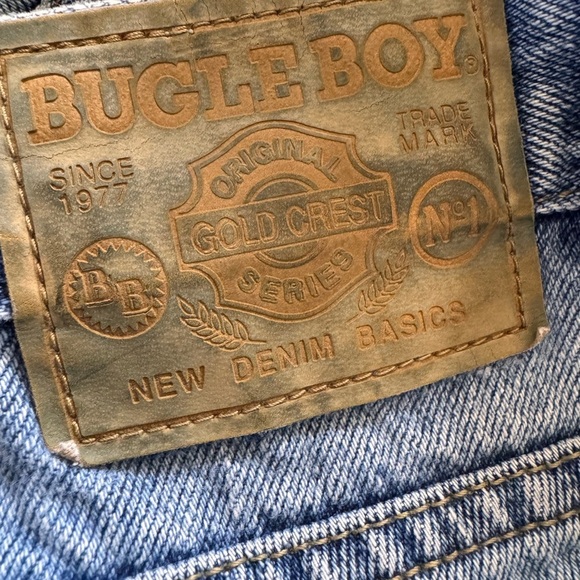 Vintage Bugle Boy Jeans Shorts 10” Inseam Y2K Skater Size 36 - Picture 6 of 6